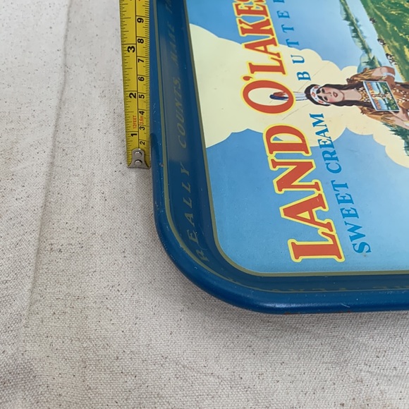 1950's Land O' Lakes Sweet Cream Butter Serving Tray ORIGINAL - Picture 10 of 16